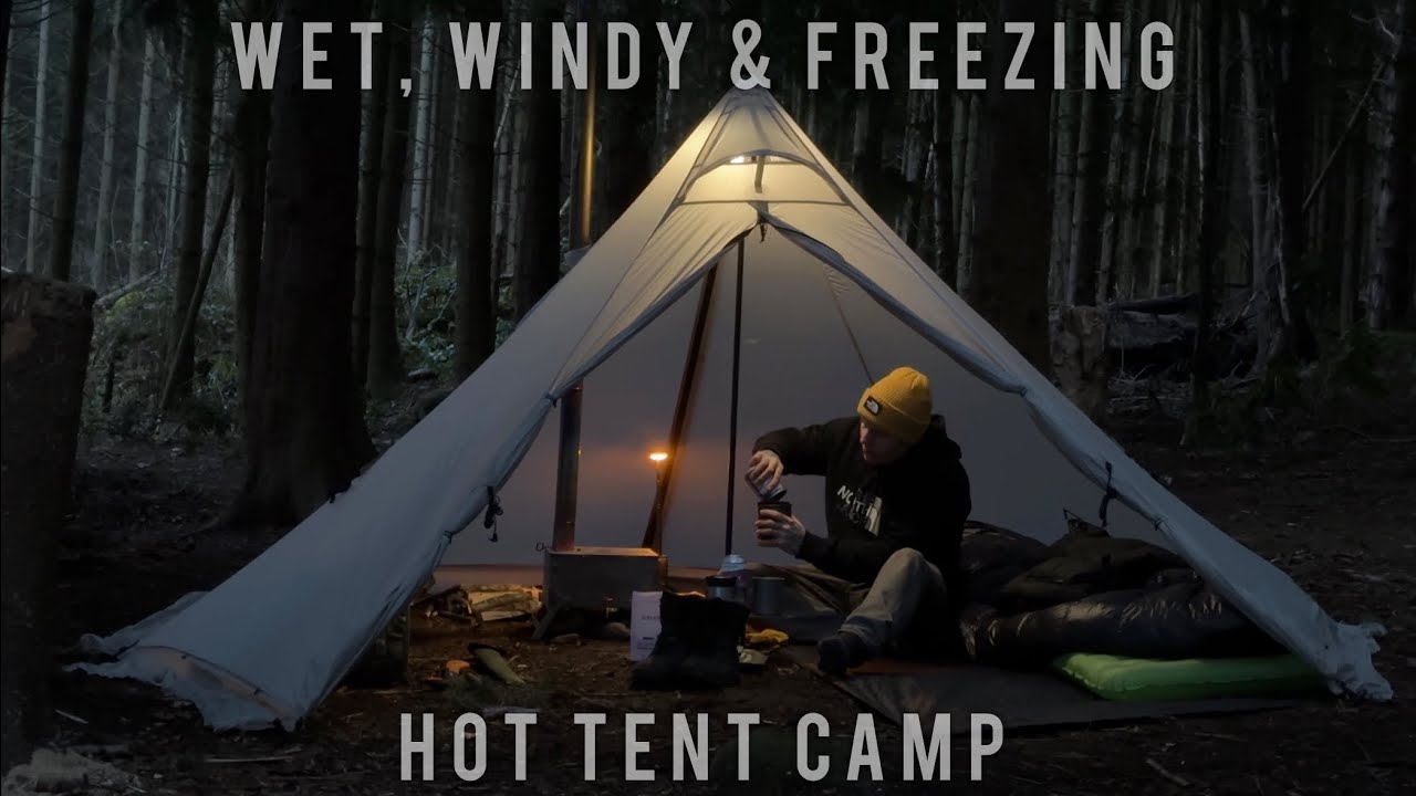 The NEW Onetigris Smokey hut 2.0 hot tent camping - YouTube