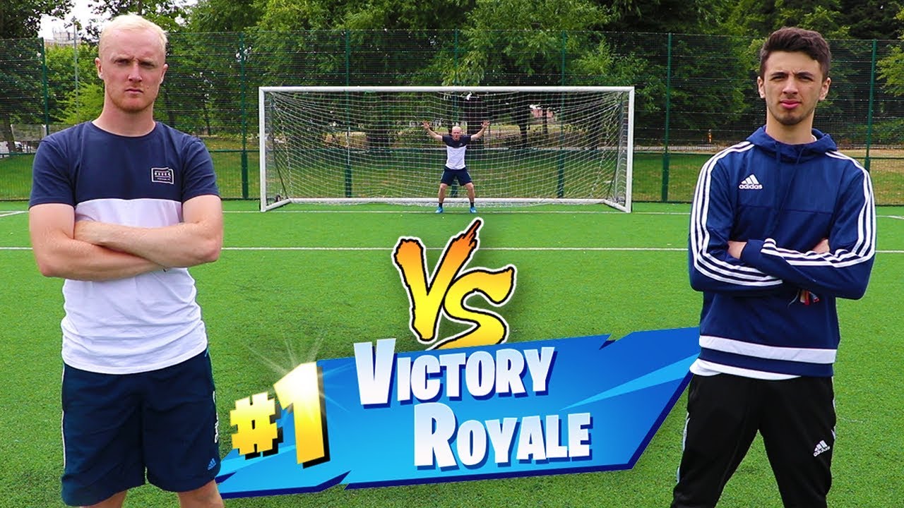 FOOTBALL FORTNITE WARS VS TheBurntChip