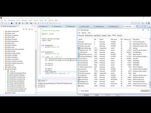 09 Python Multiprocessing Basic Examples 2 | RegularPython | Regular Python | Python In Telugu