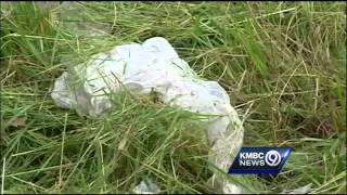 Missouri crews trimming roadside weeds find lots of trash