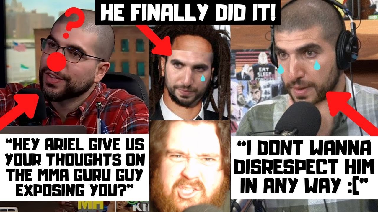 Ariel Helwani Finally FORCED To Address Me And He FOLDED BAD! Sneak Dissed Me To Aspinall? Reaction