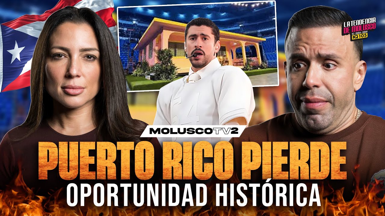 PUERTO RICO, pierde oportunidad Historica.... Alexandra Lugaro / La Tendencia de Molusco KQ105
