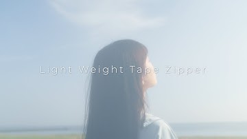 【YKK OFFICIAL】Light Weight Tape Zipper (Lightweight vol.2)