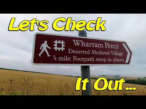 Wharram Percy  - Exploring a Deserted Medieval Village in North Yorkshire