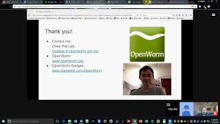 Celebrity OpenWorm Open House -- Badgelist Flash Talk Profile