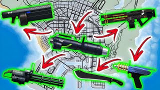 GTA 5 - All Secret and Rare Weapon Locations (Rail Gun, Up-n Atomizer & more) screenshot 3