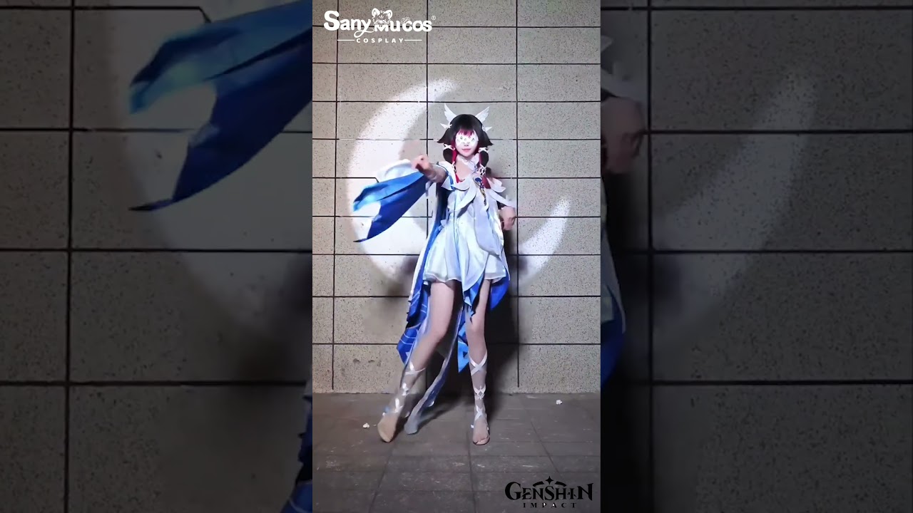 🌙💕Genshin Impact Cosplay Natlan Columbina Cosplay Costume Showcase🌙💕 #sanymucos