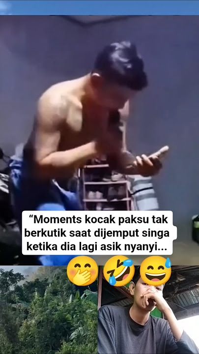 Paksu Tak Berkutik Dijemput Singa saat lagi asik Ny4nyi🤭🤣 #shorts #funny #lucu #comedy #fyp #viral