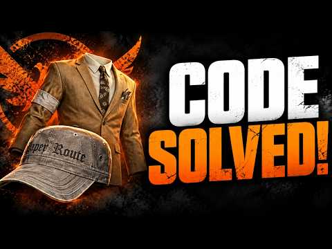 MYSTERY CODE SOLVED! How to Unlock FREE Apparel | The Division 2