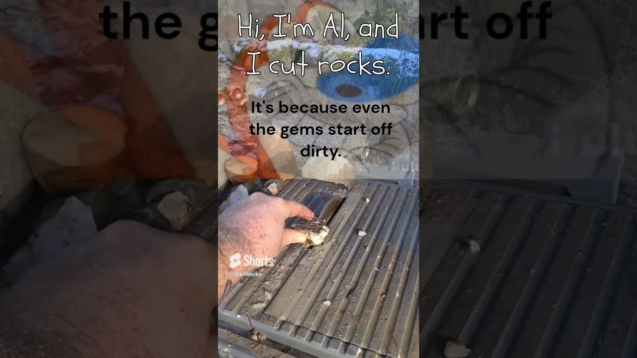 ROCK CUTTING: Opaque Quartz cut! | Tile Saw 💎🪚  