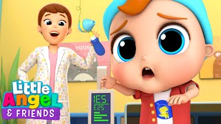 Doctor Check Up Song with Baby John | Little Angel And Friends Kid Songs