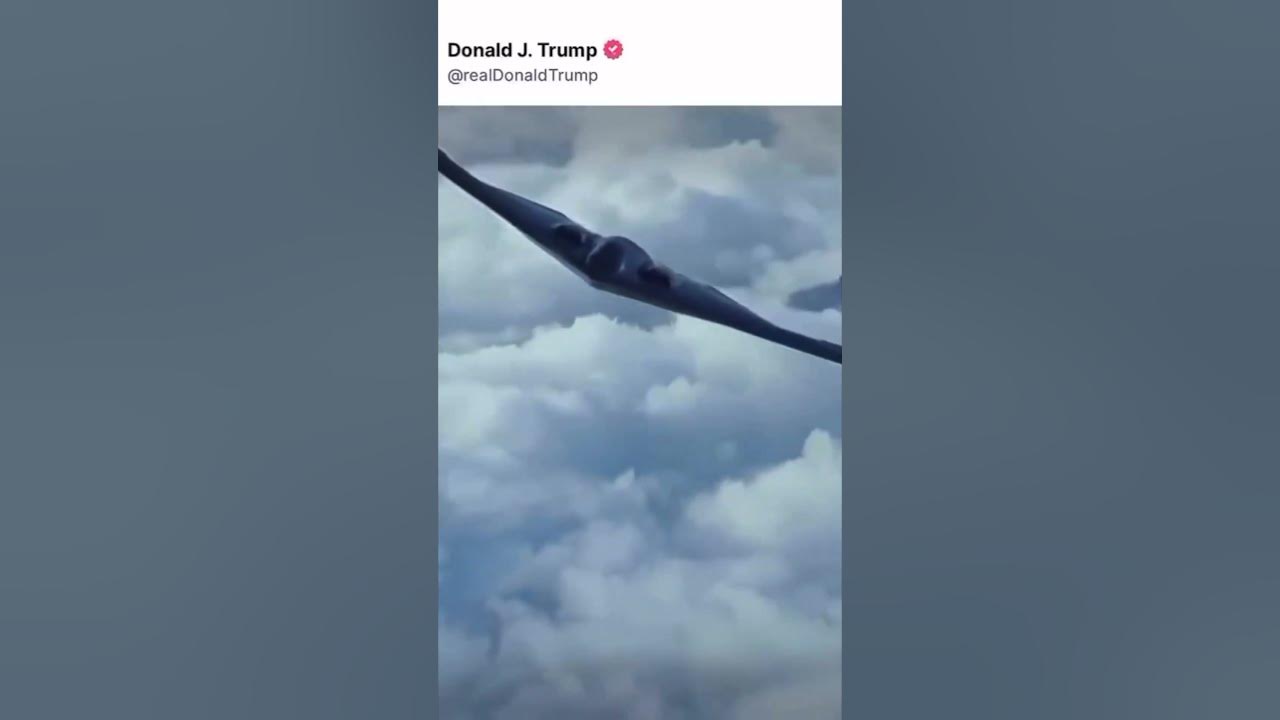 No Way Trump Posted This On Truth Social - B2 Bomb Iran Song No Way Trump Posted This On Truth Social - B2 Bomb Iran Song