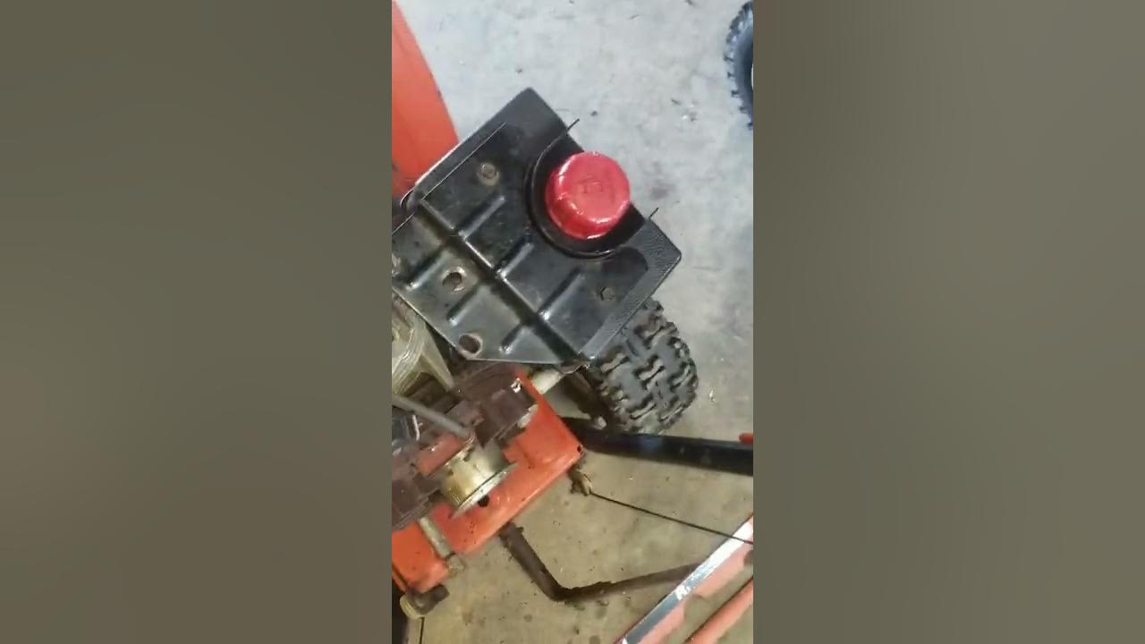 Tecumseh HSSK50 sputtering dying snowblower fix coil kill wire YouTube