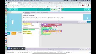 Code.org Lesson 11 Level 8 in Unit 3 Discoveries