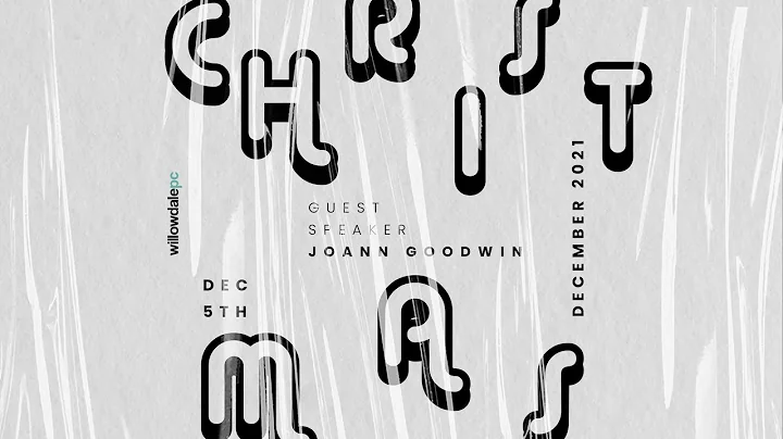 Christmas @ WillowdalePC with guest speaker Joann ...