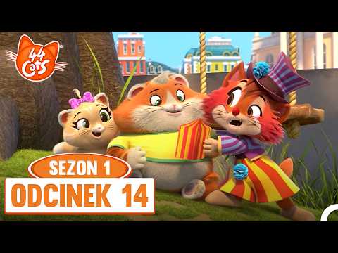 44 Cats Odcinek 14 - Cyrk Mlekota I Czekota 🎪🐈🤡 | Sezon 1