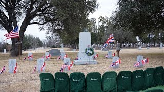 Vernon Castle commemoration at Greenwood Cemetery