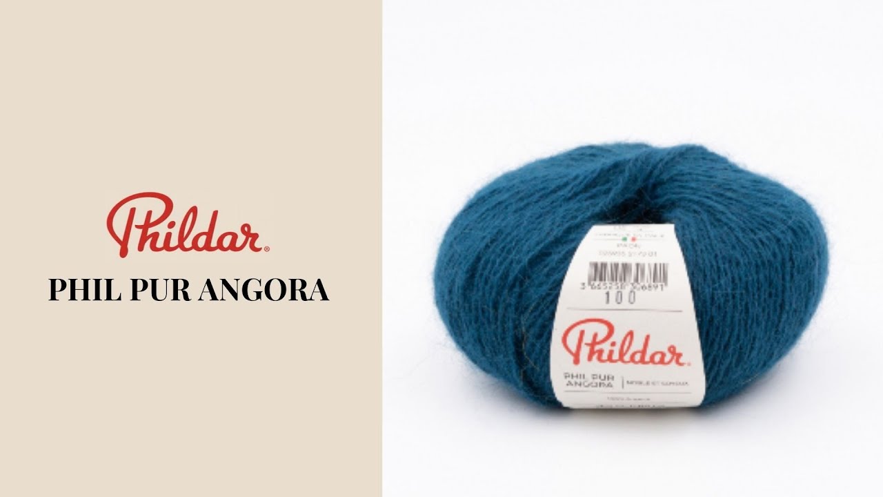 Phildar - Pelote de Laine Phil Pur Angora de 25g - Laine à