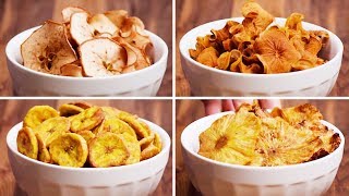 Fruit Chips | Baked Fruit & Veggie Chips 4 Ways | Quick and Easy Recipes by So Yummy screenshot 3