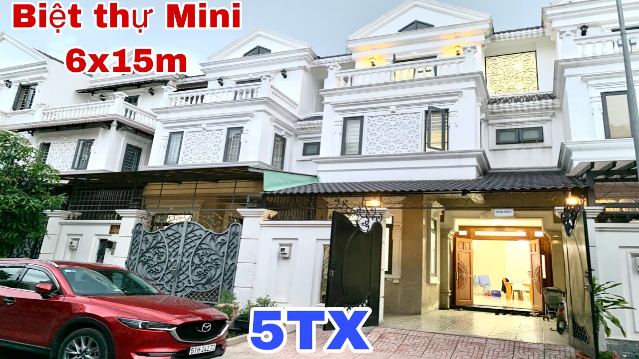 Bán nhà quận 12 #171, Bán gấp biệt thự Mini sát bên Gò Vấp ,không gian đáng sống Q12 giá hơn 5Ty