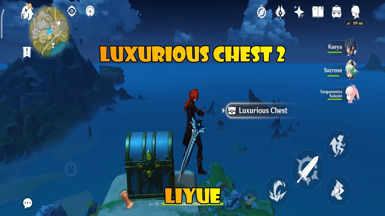 Luxurious chest 2 liyue genshin impact YouTube
