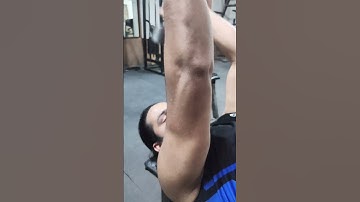 DUMBBELL LYING TRICEPS EXTENSION (Triceps Exercise ) #tricpes #extension