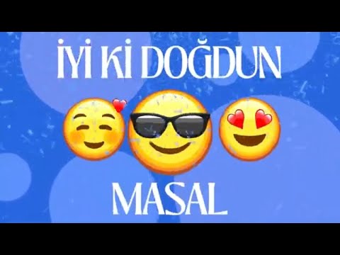 İYİ Kİ DOĞDUN MASAL - KİŞİYE ÖZEL DOĞUM GÜNÜ ŞARKISI