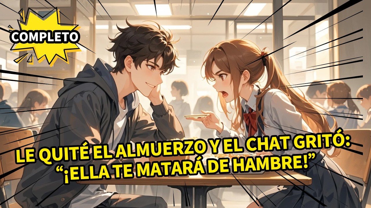 Le quité el almuerzo a la chica más temida del colegio    y ahora me protege#villana #romance #drama
