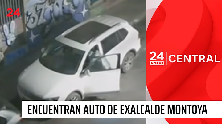 Encuentran auto donde habrían trasladado a exalcalde Montoya