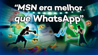 7 tecnologias ANTIGAS que eram MELHORES que atuais! MSN dá pau no WhatsApp