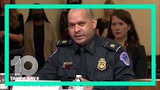 Capitol Police officer describes Jan. 6 Capitol attack as a 'medieval battle'