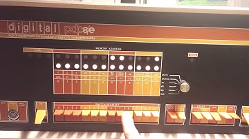 PDP-8/e Fourth attempt playing around