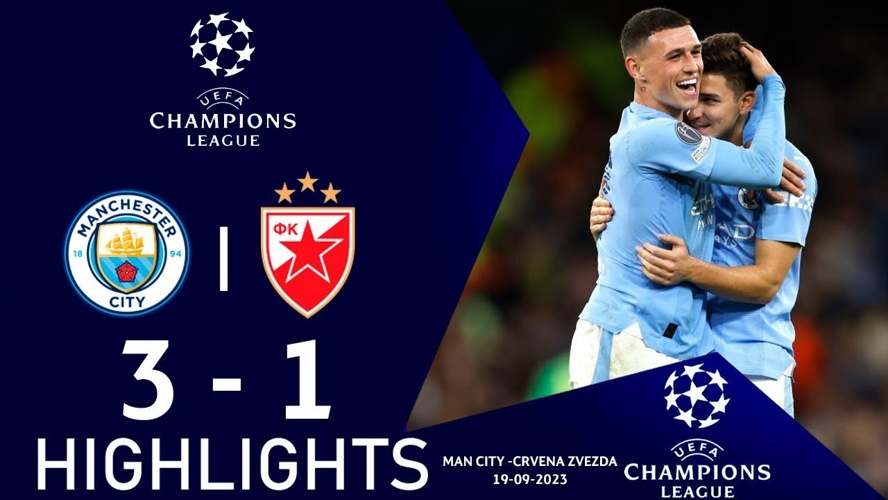 Crvena Zvezda x Manchester City - Ao vivo - Liga dos Campeões - Minuto a  Minuto Terra
