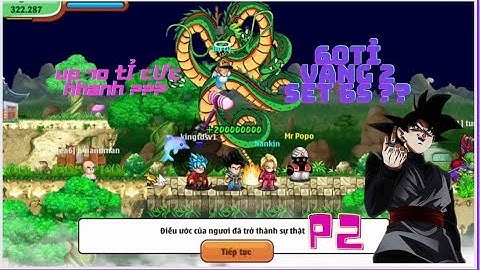 Ngọc Rồng Online - Hành Trình Tđ Kame Ngang skh songoku tập 2