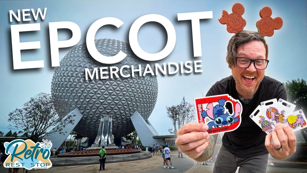 A Quick Trip To EPCOT For New Disney Merchandise, Children’s Food, A Ride On Test Track, & Figment