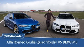 Comparatif - Alfa Romeo Giulia Quadrifoglio VS BMW M3 : familiales débridées