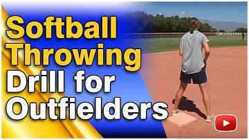 Softball Throwing Drill for Outfielders - Coach Stacy Iveson