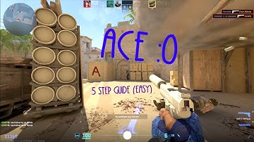CS2 Mirage - How to ACE with USP-S (Shocking)
