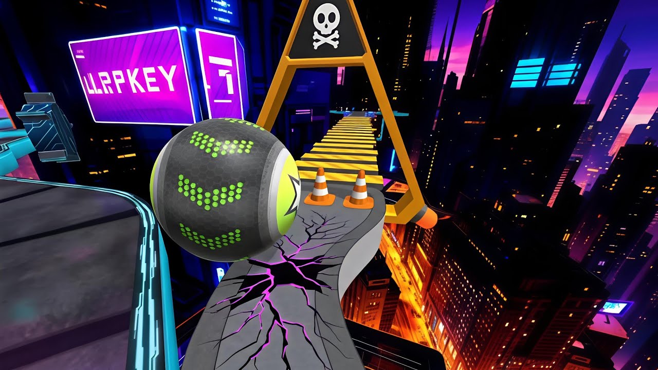 Going Balls get unlocked new map ios android run ASMR gameplay 