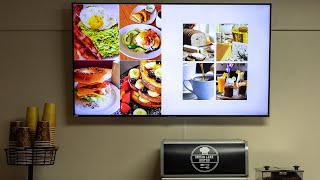 Bistro enhances customer experience with Samsung Pro TV