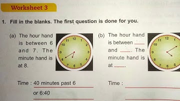 Class 3 unit 6 worksheet 3 dav public school ।। DAV Class 3 unit 6 worksheet 3