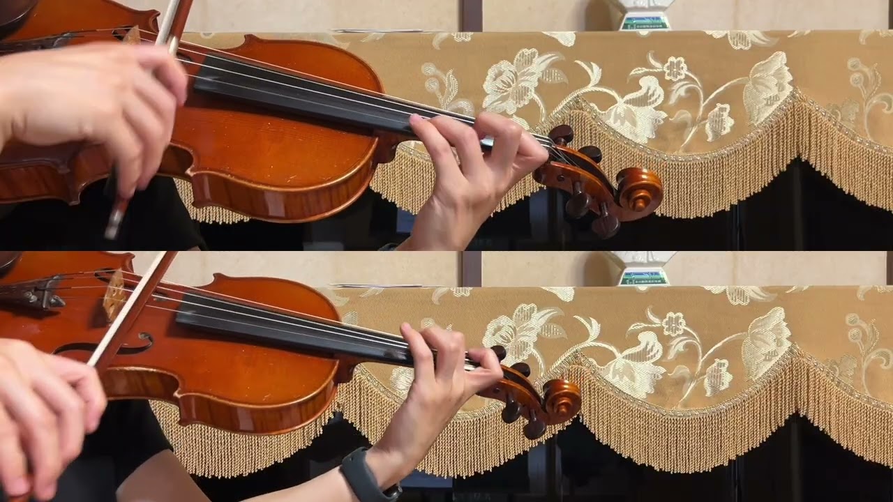 貝里歐：小提琴二重奏, 作品87, 第四首 / Beriot: Violin Duo op.87 no.4