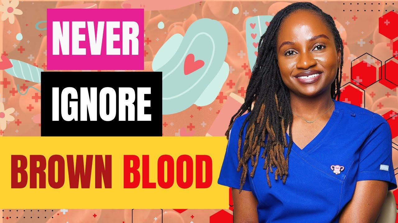 This is Why You Should NEVER ignore Brown Blood