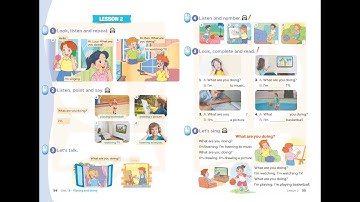 Tiếng Anh 3 Global Success - Unit 18: Playing and doing (Lesson 2)