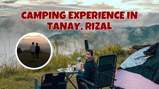 CAMPING IN TANAY, RIZAL WITH BARDS | Jen Barangan