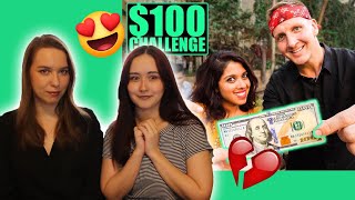 Russian Girls React to INDIAN Street Food $100 CHALLENGE in MUMBAI! by Best Street Food Review Show