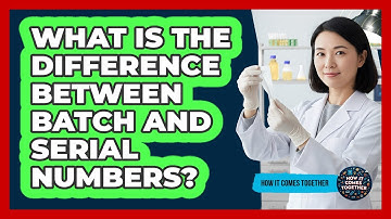 What Is The Difference Between Batch And Serial Numbers?