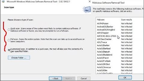 Windows Malicious Software Removal Tool