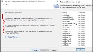 Windows Malicious Software Removal Tool screenshot 2