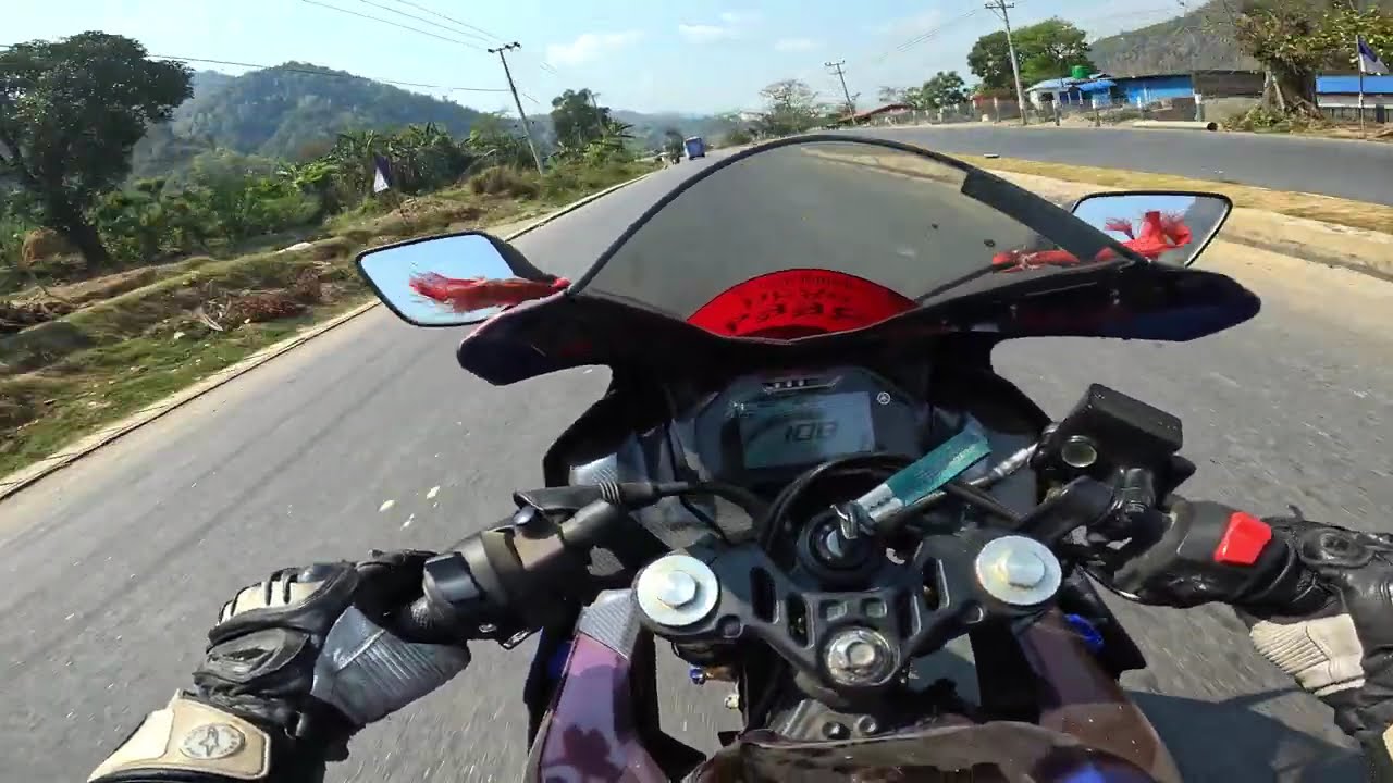 Kathmandu to Pokhara Bike Ride On R15 V4 | Mustang Series Pt.1